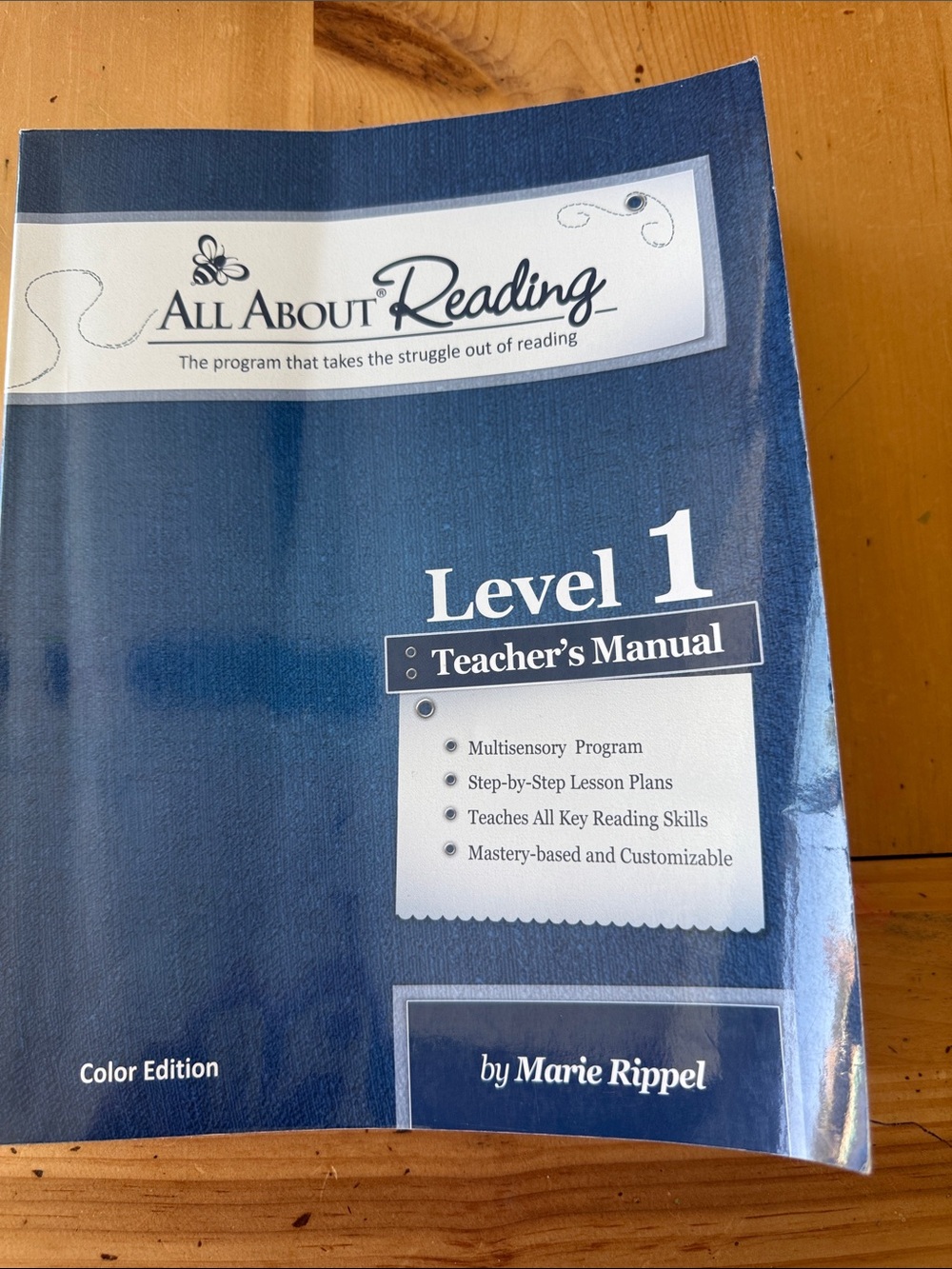 All about reading level 1 teachers manual